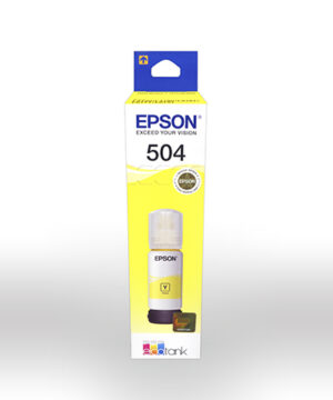 Epson 504 – 70 ml – amarillo – original – recarga de tinta – para EcoTank L4150, L4260, L6161, L6171, L6191, L6270