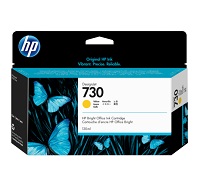 HP 730 – 130 ml – amarillo – original – DesignJet – cartucho de tinta – para DesignJet SD Pro MFP, T1600, T1600dr, T1700, T1700dr, T2600, T2600dr