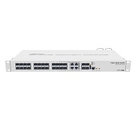 MikroTik Cloud Router Switch CRS328-4C-20S-4S+RM – Conmutador – L3 – Gestionado – 20 x SFP + 4 x SFP+ + 4 x SFP combinado – montaje en rack