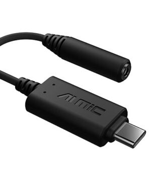 ASUS – USB-C a adaptador de conexión para auriculares – USB-C macho a miniconector hembra – para ROG Strix G17; ROG Zephyrus G14; TUF Gaming 15; A15; VivoBook Flip 14 TM420UA