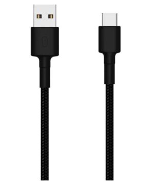 Xiaomi Mi Braided – Cable USB – USB (M) a 24 pin USB-C (M) – USB 2.0 – 3 A – 1 m – negro