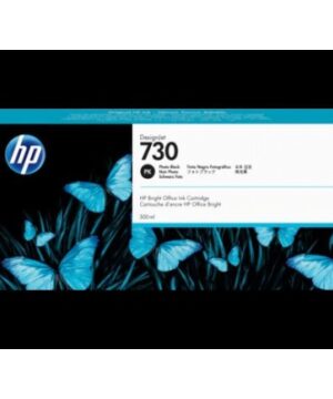 HP 730 – 300 ml – gran capacidad – Photo Negro – original – DesignJet – cartucho de tinta – para DesignJet SD Pro MFP, T1600, T1600dr, T1700, T1700dr, T2600, T2600dr