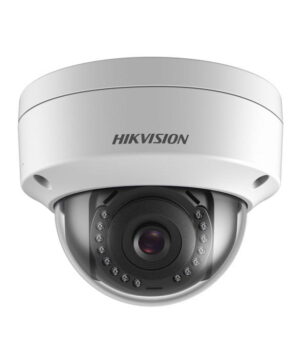 Hikvision 4.0 MP IR Network Dome Camera DS-2CD1143G0-I – Cámara de vigilancia de red – cúpula – resistente al polvo / resistente al agua / antivandalismo – color (Día y noche) – 4 MP – 2560 x 1440 – montaje M12 – focal fijado – LAN 10/100 – MJPEG, H.264, H.265, H.265+, H.264+ – CC 12 V/PoE Clase 3