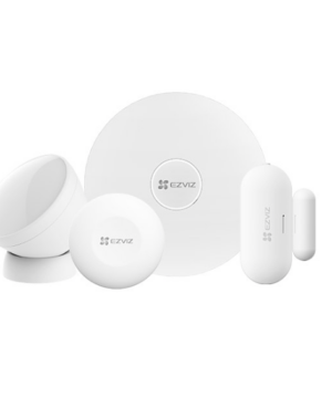 EZVIZ – Kit de sensores para el hogar – sistema de seguridad para el hogar – 4-piece – inalámbrico, cableado – Wi-Fi, ZigBee 3.0 – 2.4 Ghz – Ethernet