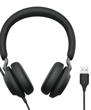 Jabra Evolve2 40 SE UC Stereo – Auricular – en oreja – cableado – USB-A – aislamiento de ruido – optimizado para UC
